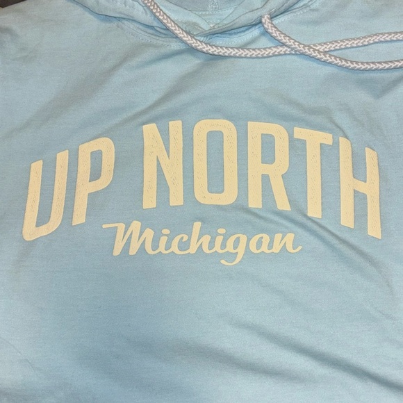 Up North Michigan lightweight hoodie - Picture 2 of 4